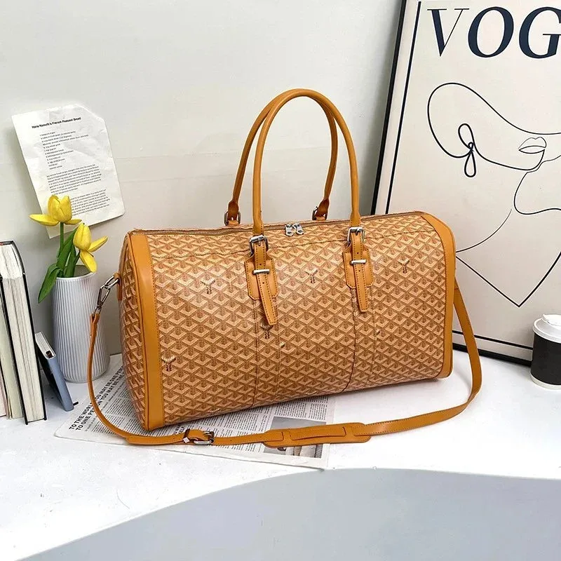 Goyard Goyard YARD 3091 Yellow Travel Duffle Bag Yellow - 1