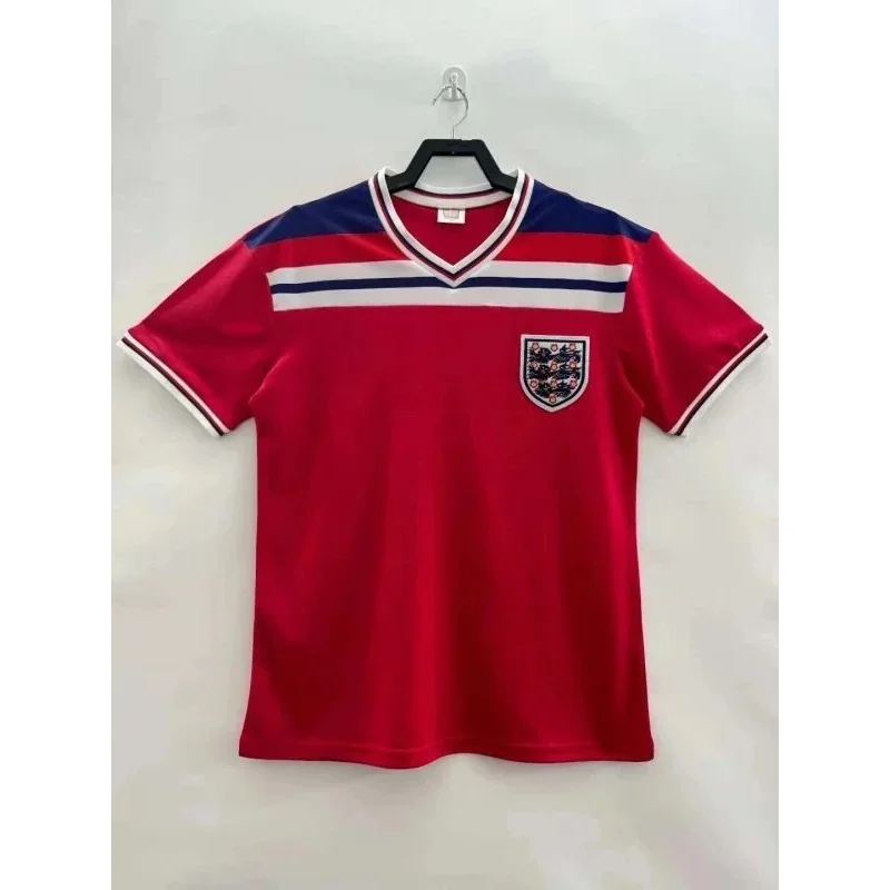 Other England Football Jersey Red White Blue V-Neck Red - 1