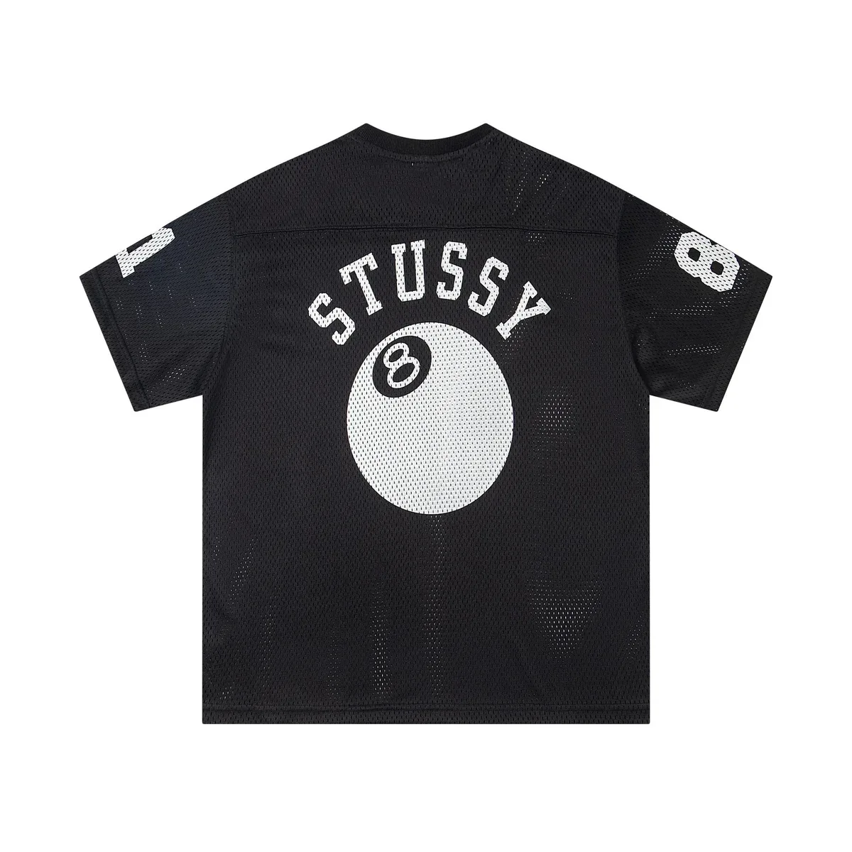 Stussy Stussy Stüssy 8-Ball Mesh Jersey Black Black - 1
