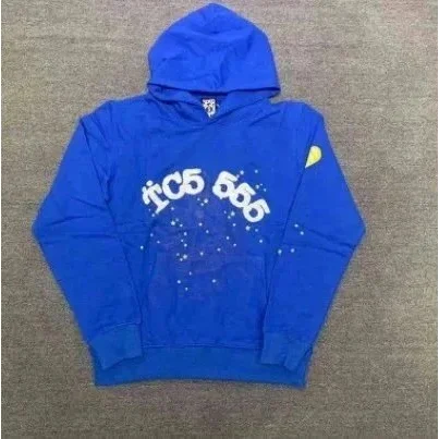 Other TC5 666 Blue Star Hoodie Blue - 1