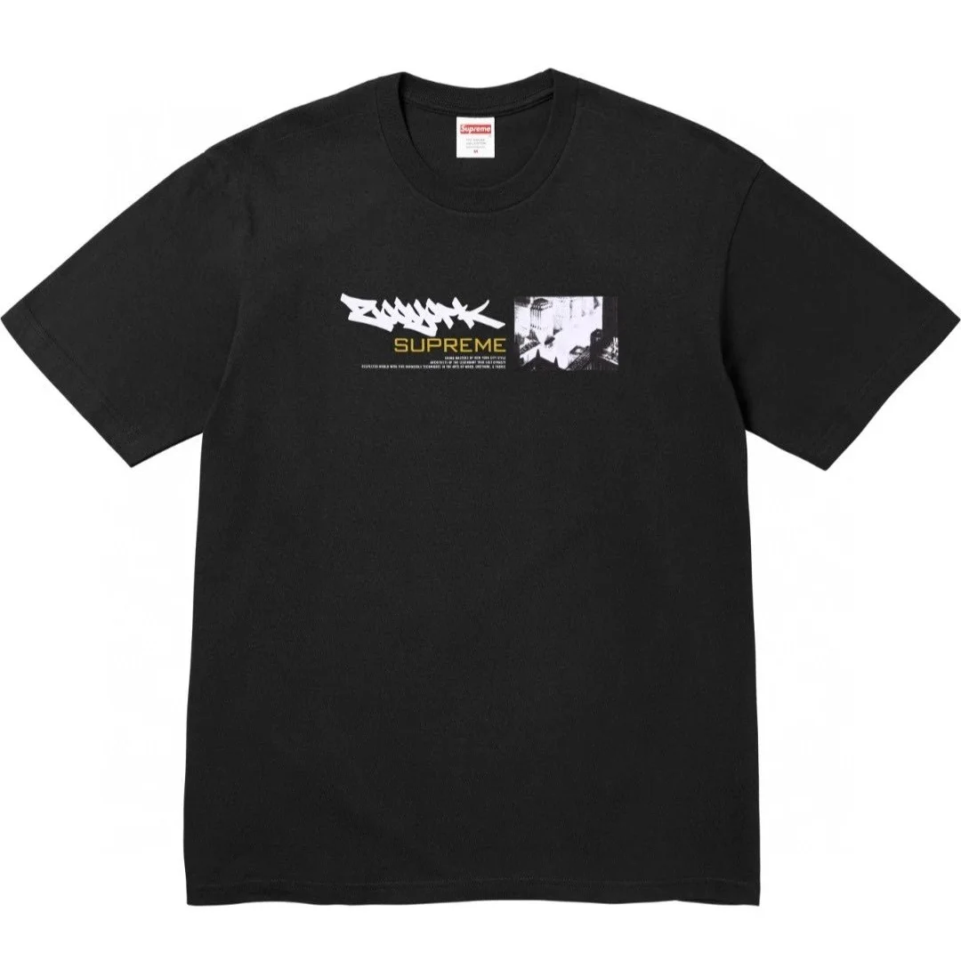 Supreme Supreme Black 'Bullitt' T-Shirt Black - 1