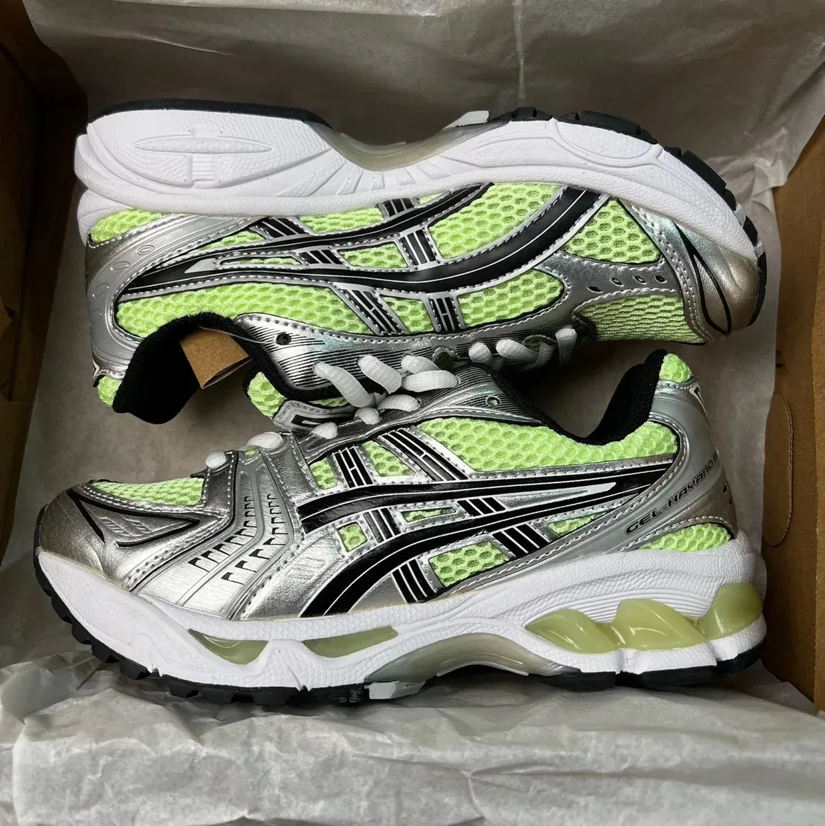 ASICS Asics Gel-Havoc Silver Green Sneakers Silver