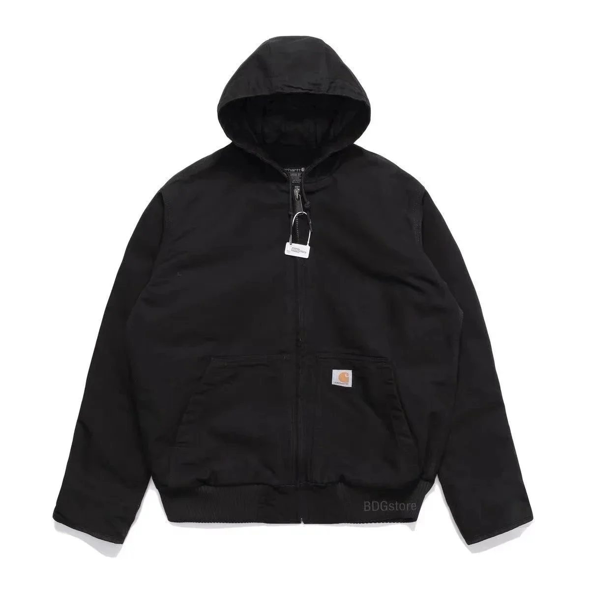 Carhartt Carhartt Detroit Kickback Black Hooded Jacket Black - 1