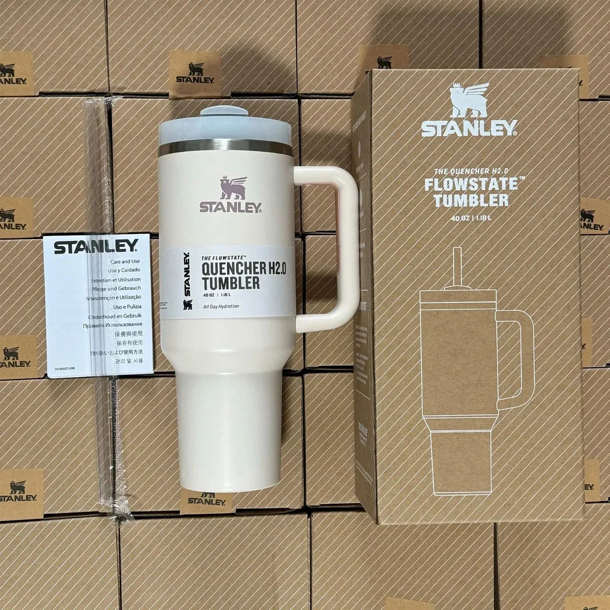 Stanley Stanley Quencher H2.0 Flowstate Tumbler Rose Quartz Pink