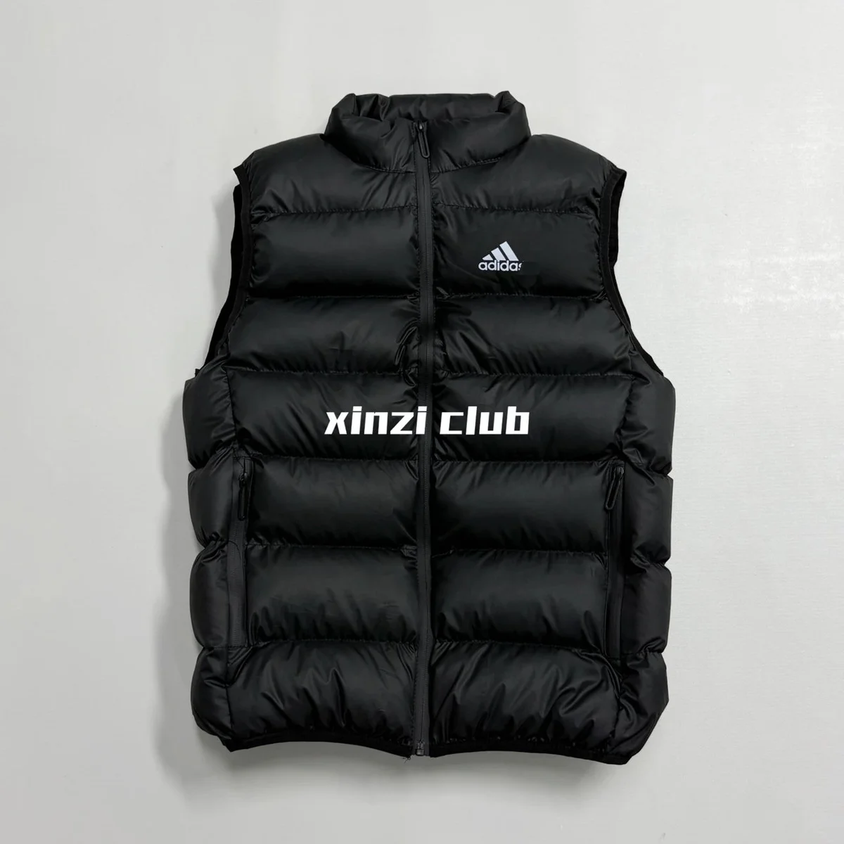 Adidas Adidas Classic Football Black Puffer Vest Black - 1