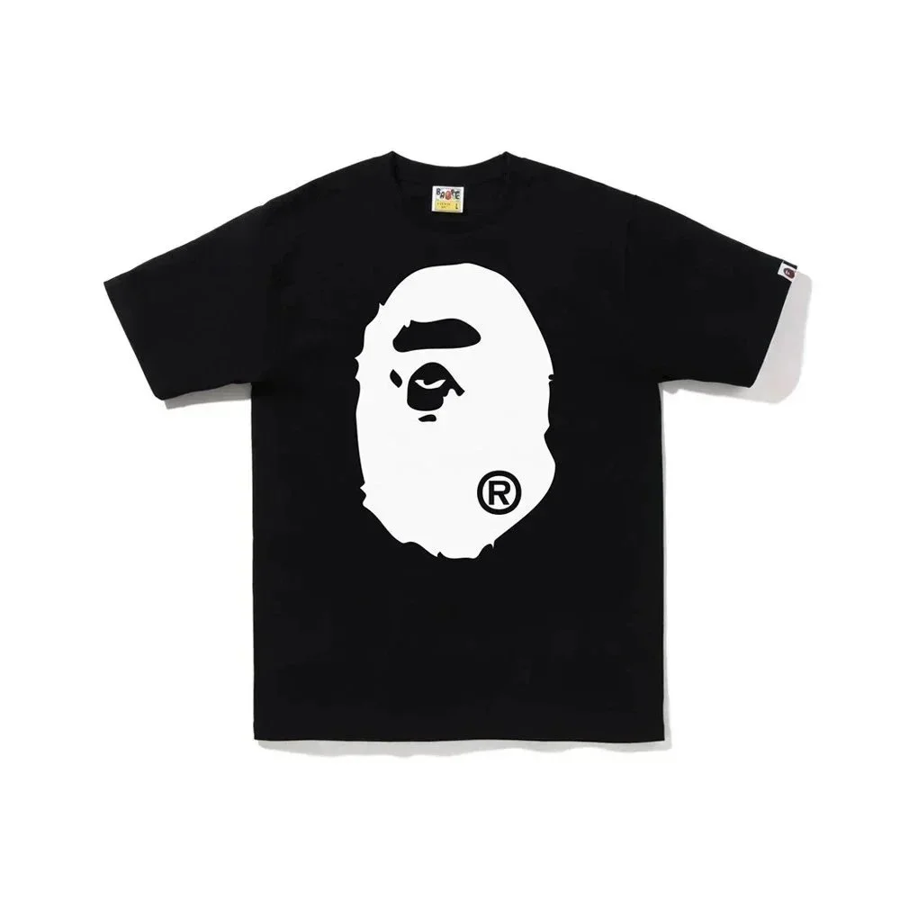 A Bathing Ape A Bathing Ape BAPE STA Black White T-Shirt Black - 1