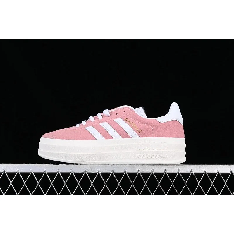 Adidas Adidas Gazelle Pink White Sneakers Pink - 1