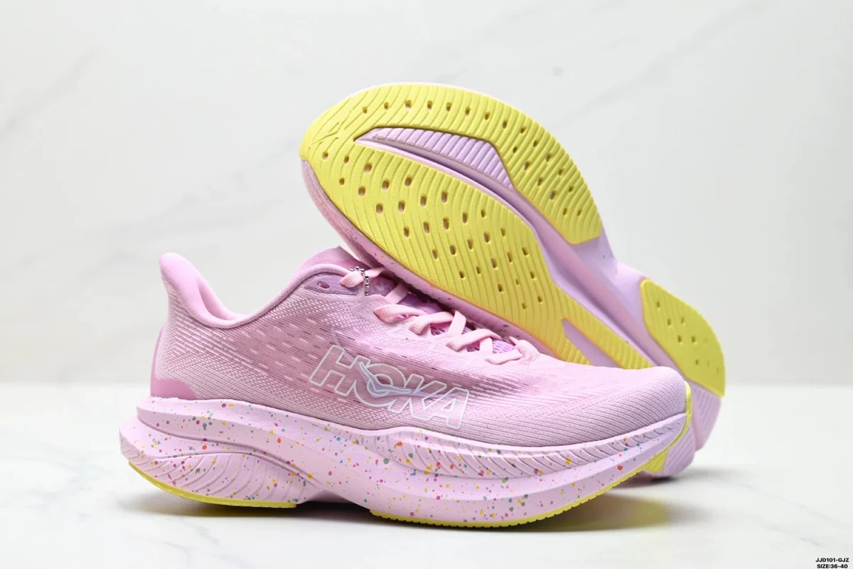 Hoka Hoka Clifton Pink Candy Speckle Sneakers Pink - 1