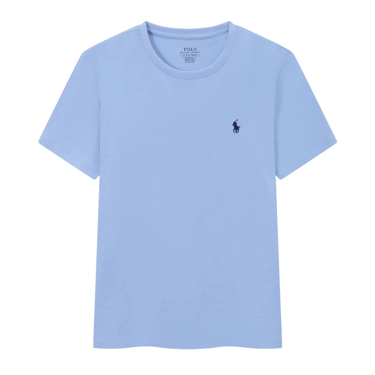 Polo Ralph Lauren Polo Ralph Lauren Classic Logo Sky Blue T-Shirt Blue - 1