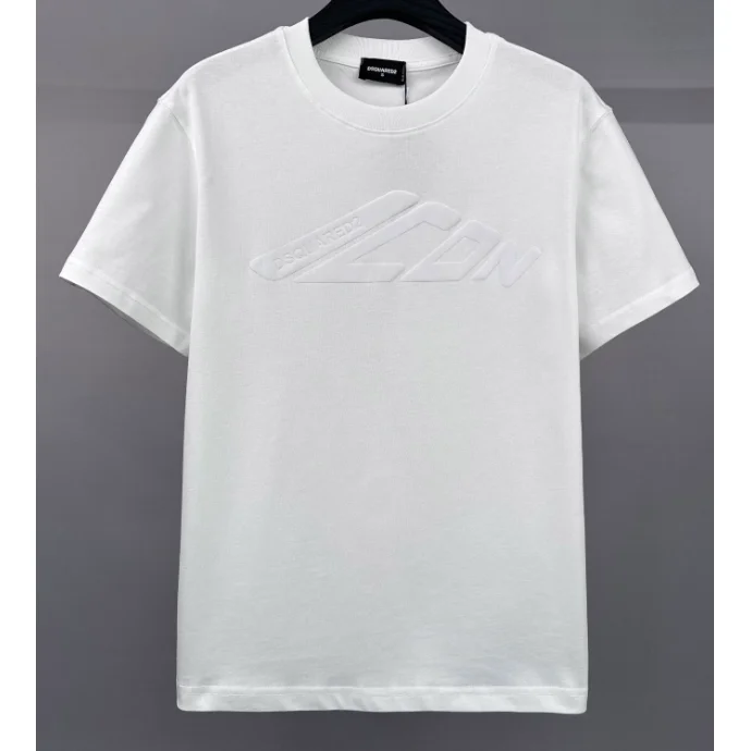 DSQUARED2 DSQUARED2 White Embossed Logo T-Shirt White