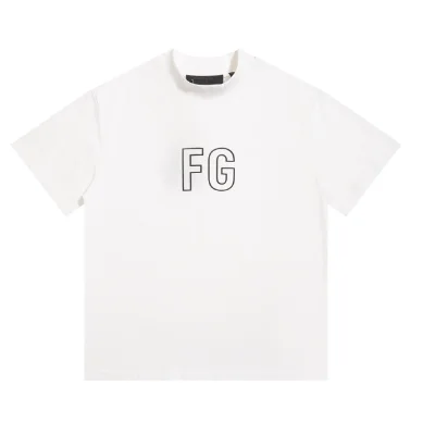 Other White 'FG' Graphic T-Shirt White - 1