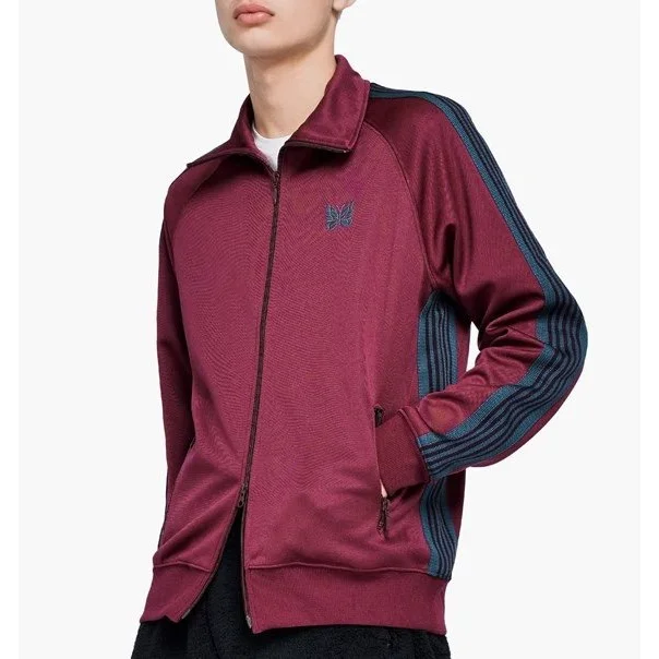 JW Anderson J.W. Anderson Burgundy Track Jacket Red - 1