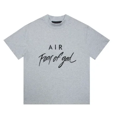 Fear of God Fear of God Essentials Air Fear of God Grey T-Shirt Grey - 1