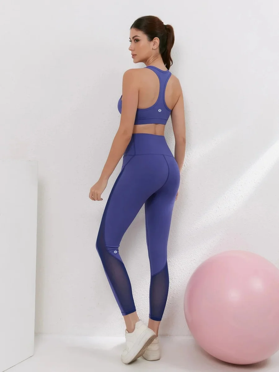Lululemon Lululemon彩蓝色运动套装 Blue