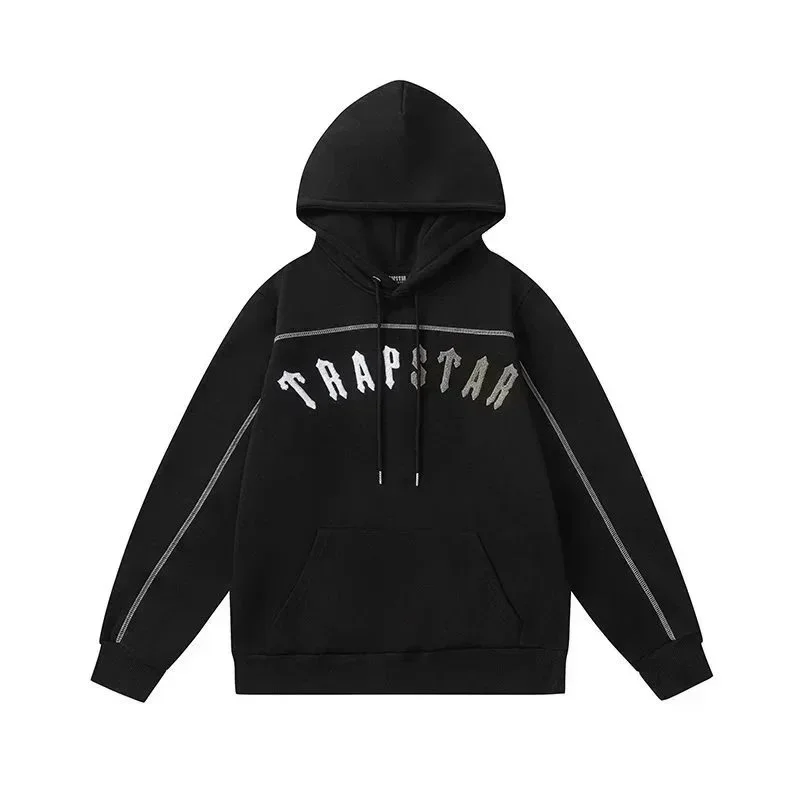 Trapstar Trapstar Black TRAPSTAR Hoodie Sweatshirt Black - 1