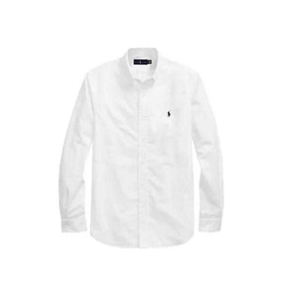 Polo Ralph Lauren Polo Ralph Lauren Classic Logo White Button-Up Shirt White - 1