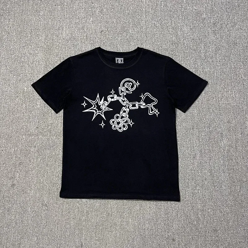 Other Black/White Graphic T-Shirt Black - 1