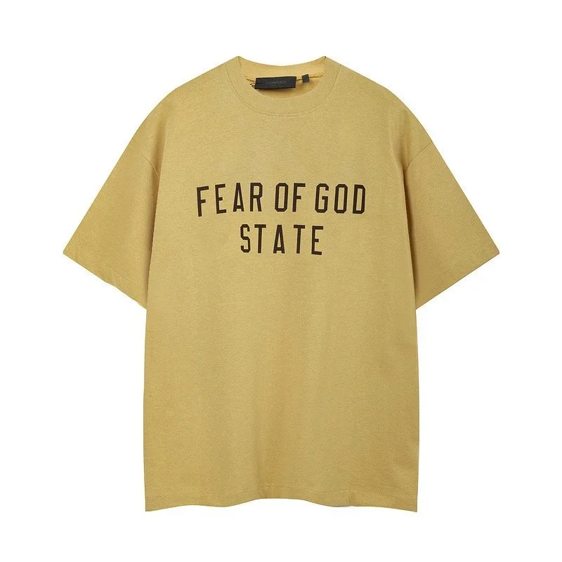 Fear of God Fear of God STATE Beige T-Shirt Beige
