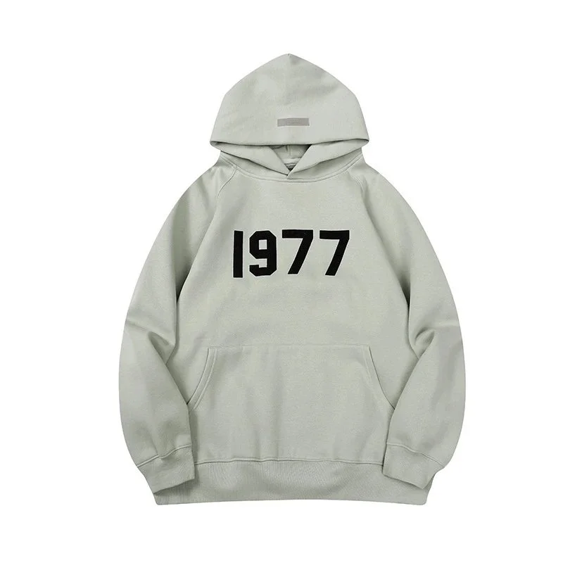Other Unisex 1977 Hoodie in Light Grey Grey - 1