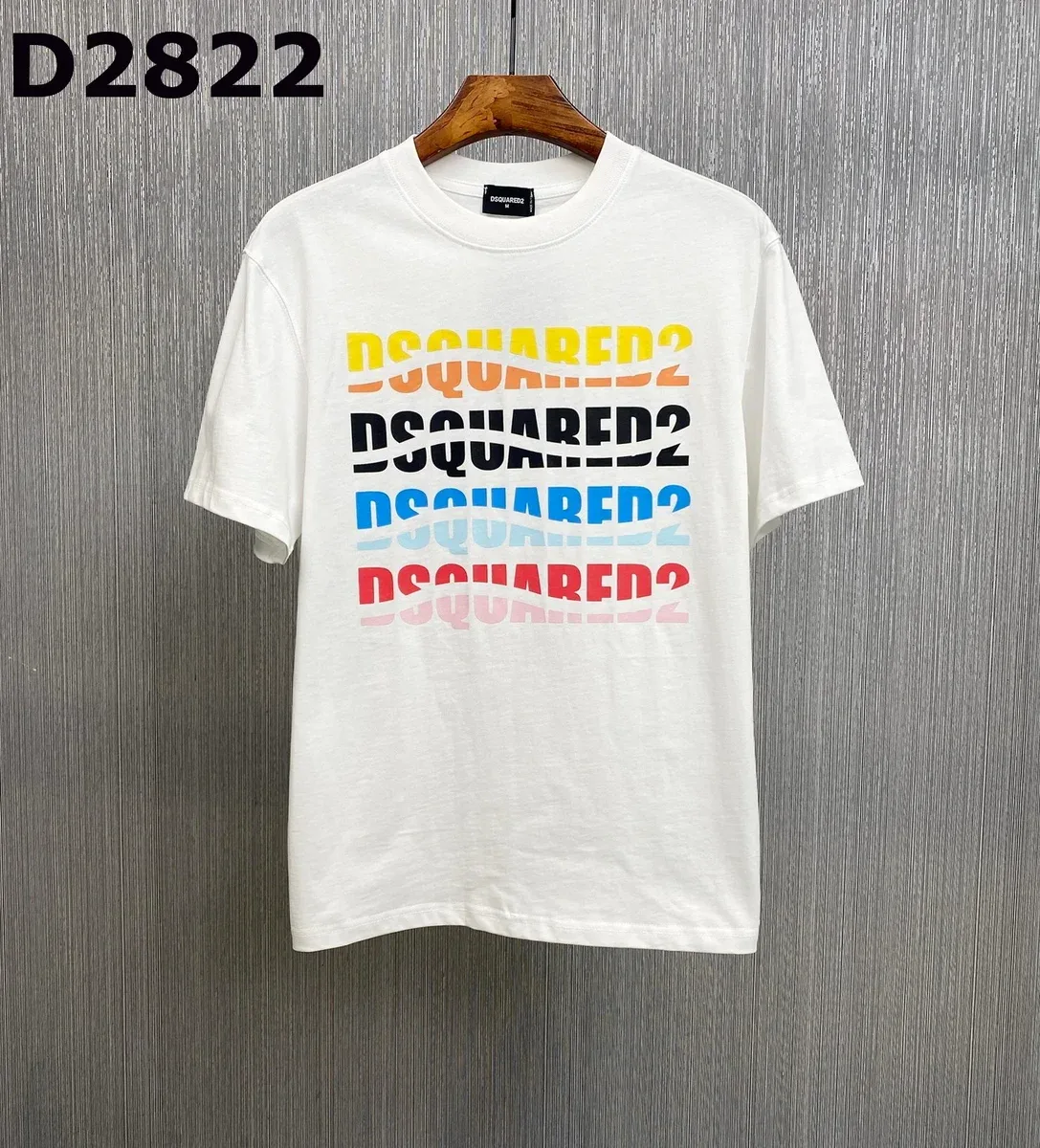 DSQUARED2 DSQUARED2 Icon 23 Multi-Color Logo T-Shirt White
