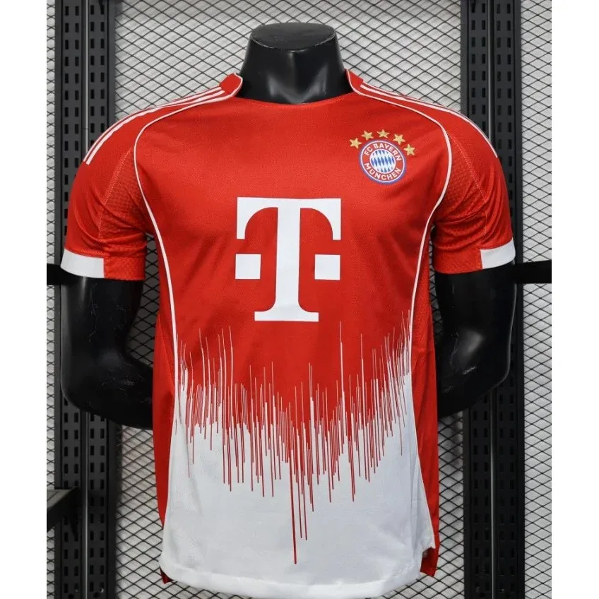 Adidas Adidas FC Bayern Munich Home Jersey 25/26 Red Red - 1
