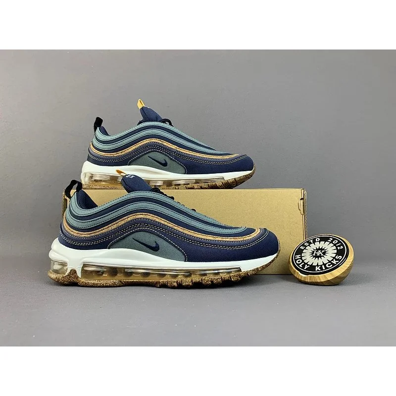 Nike Nike Air Max 97 'Navy Gold' Sneakers Navy - 1