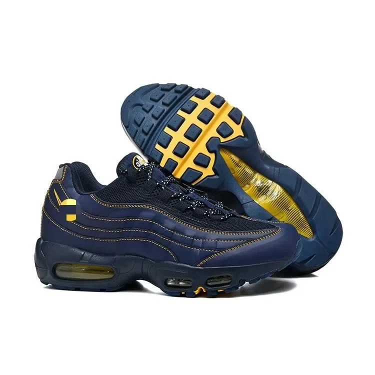 Nike Nike Air Max 95 Midnight Navy/Yellow Sneakers Navy - 1