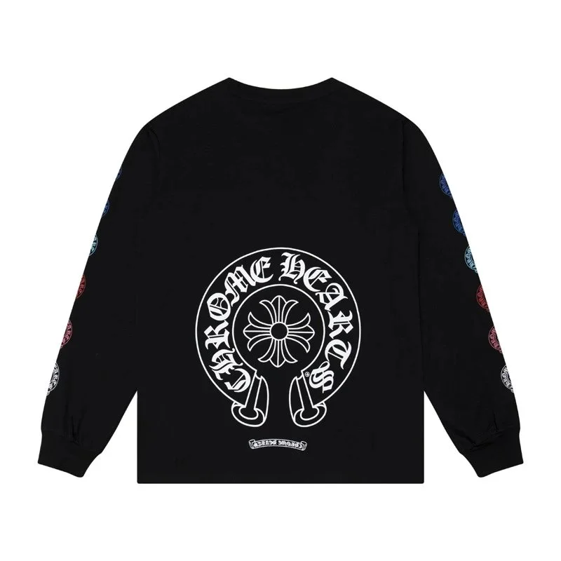 Chrome Hearts Chrome Hearts CH Cross Black Long Sleeve T-Shirt Black - 1