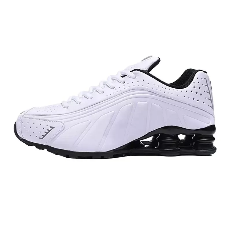 Nike Nike Shox R4 White/Black Sneakers White - 1