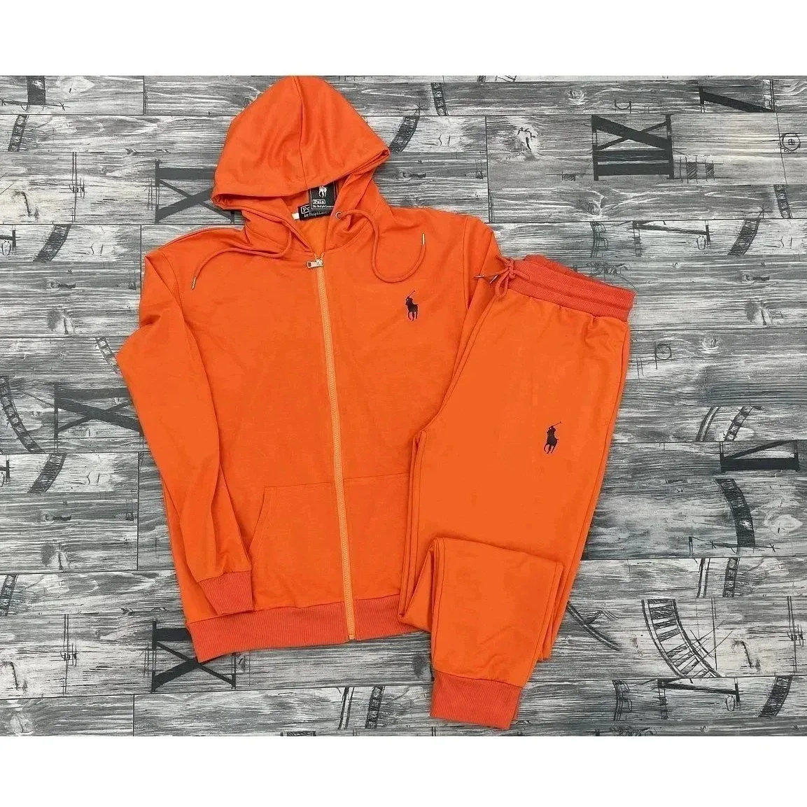 Polo Ralph Lauren Polo Ralph Lauren Orange Pony Tracksuit Orange - 1