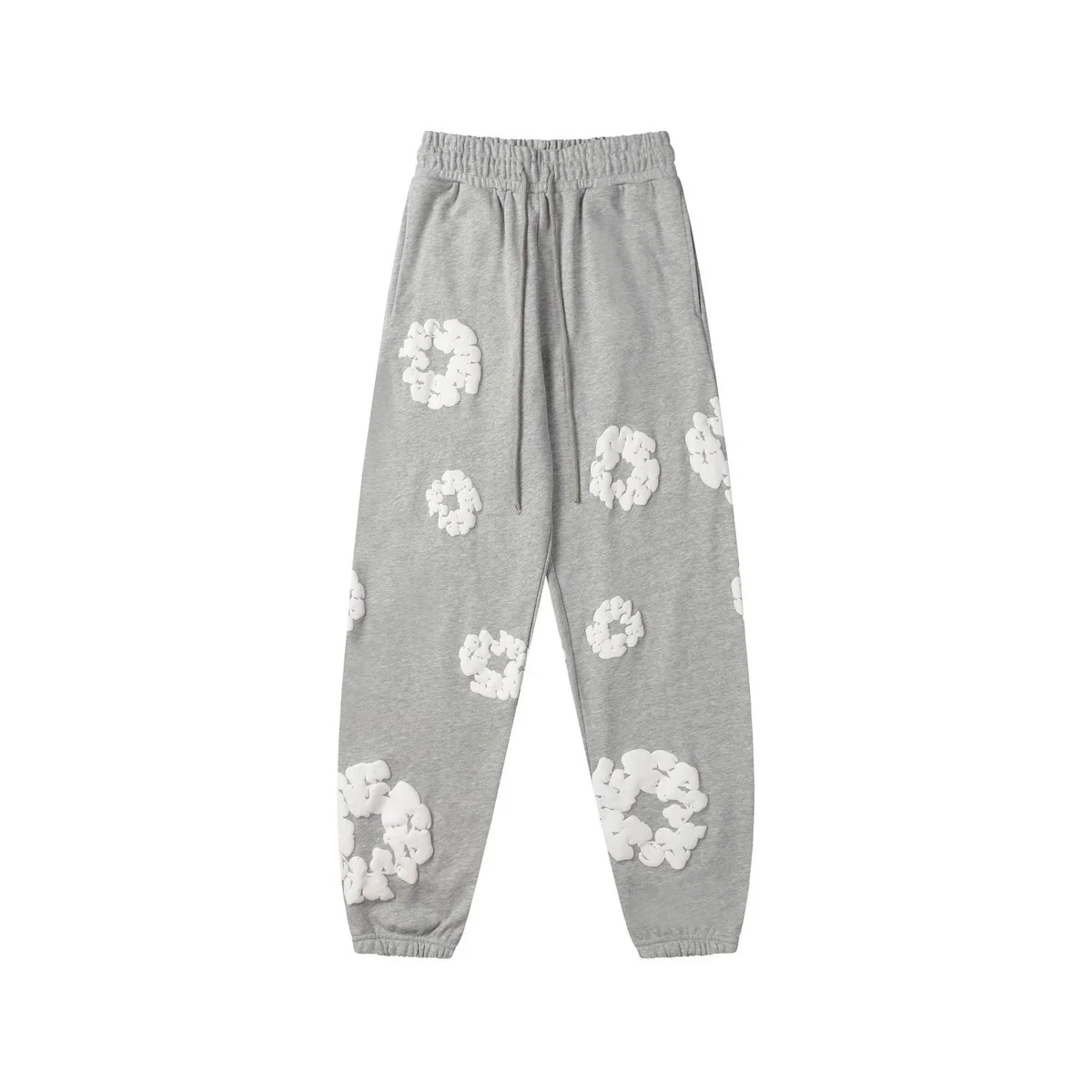 Maison Mihara Yasuhiro Mihara Yasuhiro Grey 3D Floral Sweatpants Grey