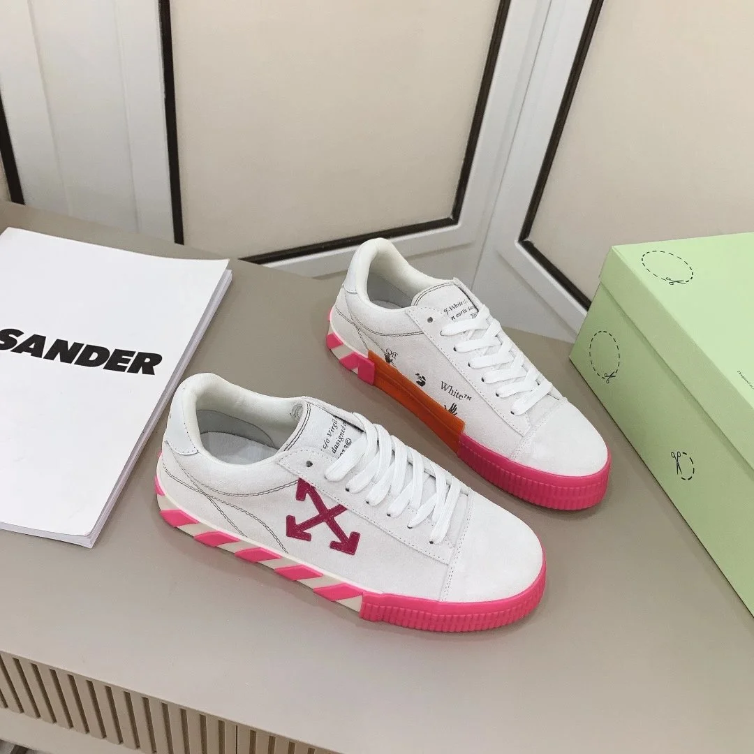 Off-White Off-White OW100 Shooter White/Pink Sneakers White - 1