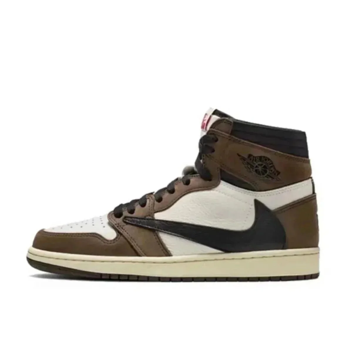Jordan Jordan Air Jordan 1 Brown/White/Black High-top Sneakers Brown