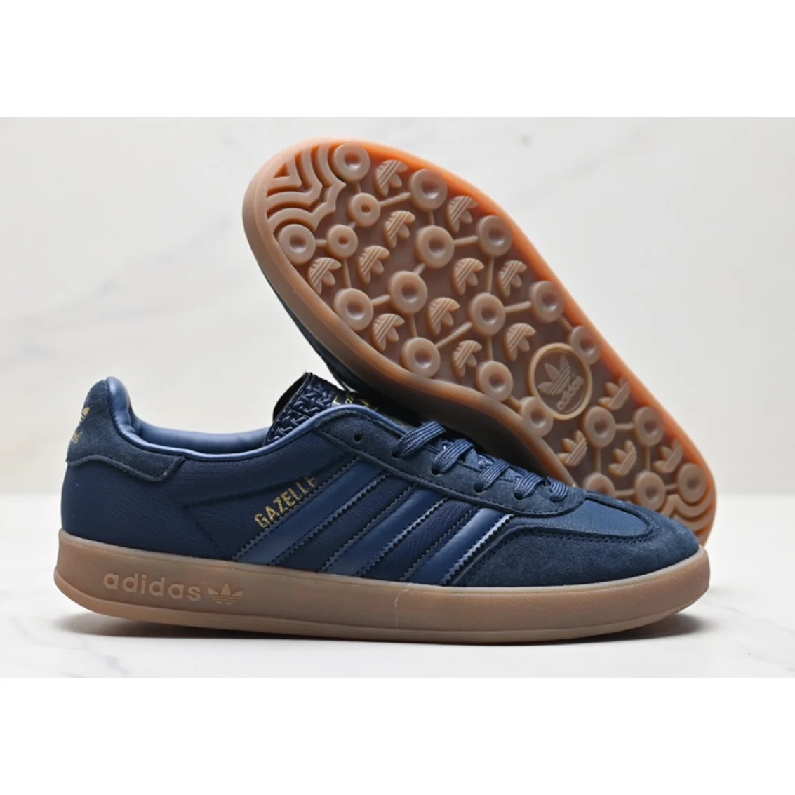 Adidas Adidas Gazelle Navy/Gum Sneakers Navy - 1