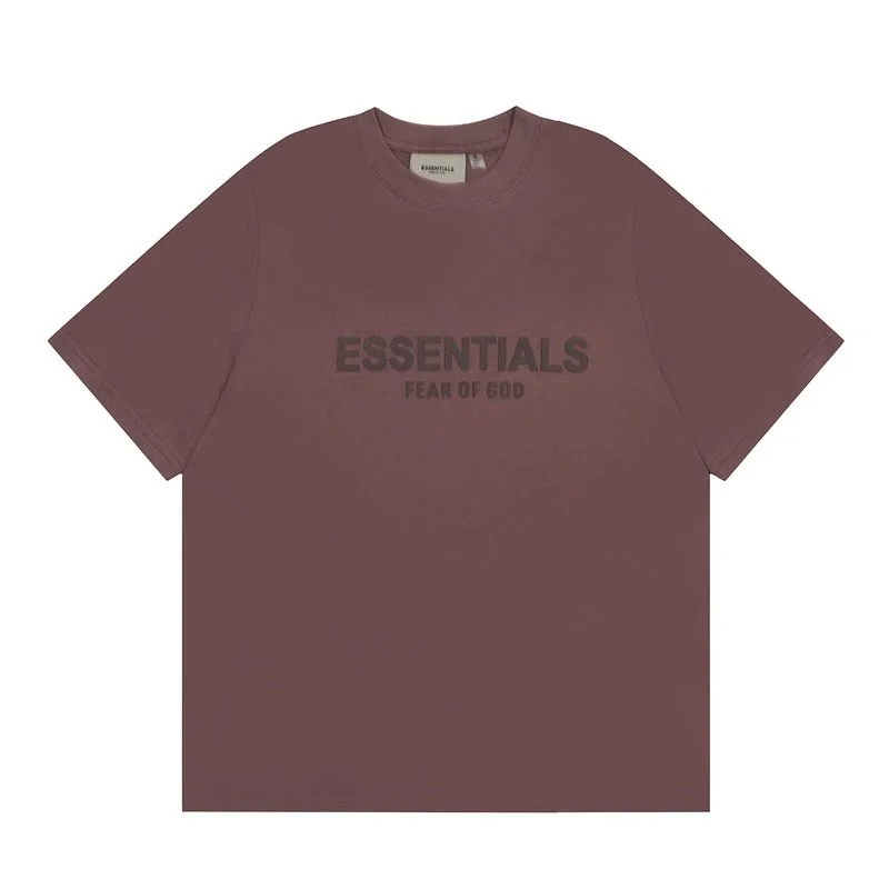 Fear of God Fear of God Essentials Dark Purple T-Shirt Purple