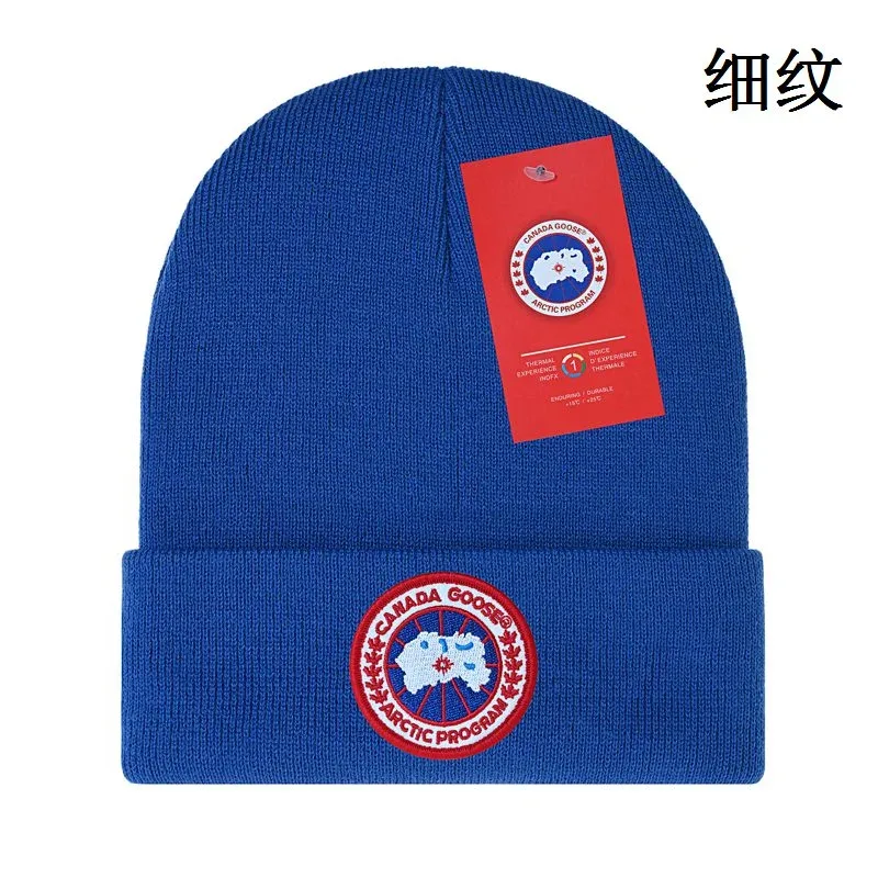 Canada Goose Canada Goose Arctic Program Blue Fine Stripe Knit Beanie Blue