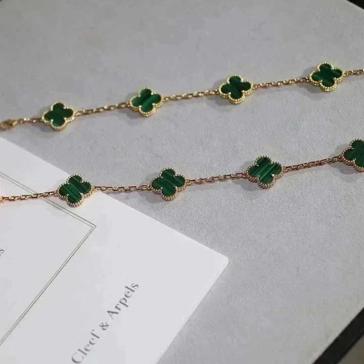 Van Cleef & Arpels Van Cleef & Arpels Alhambra Green Bracelet Green