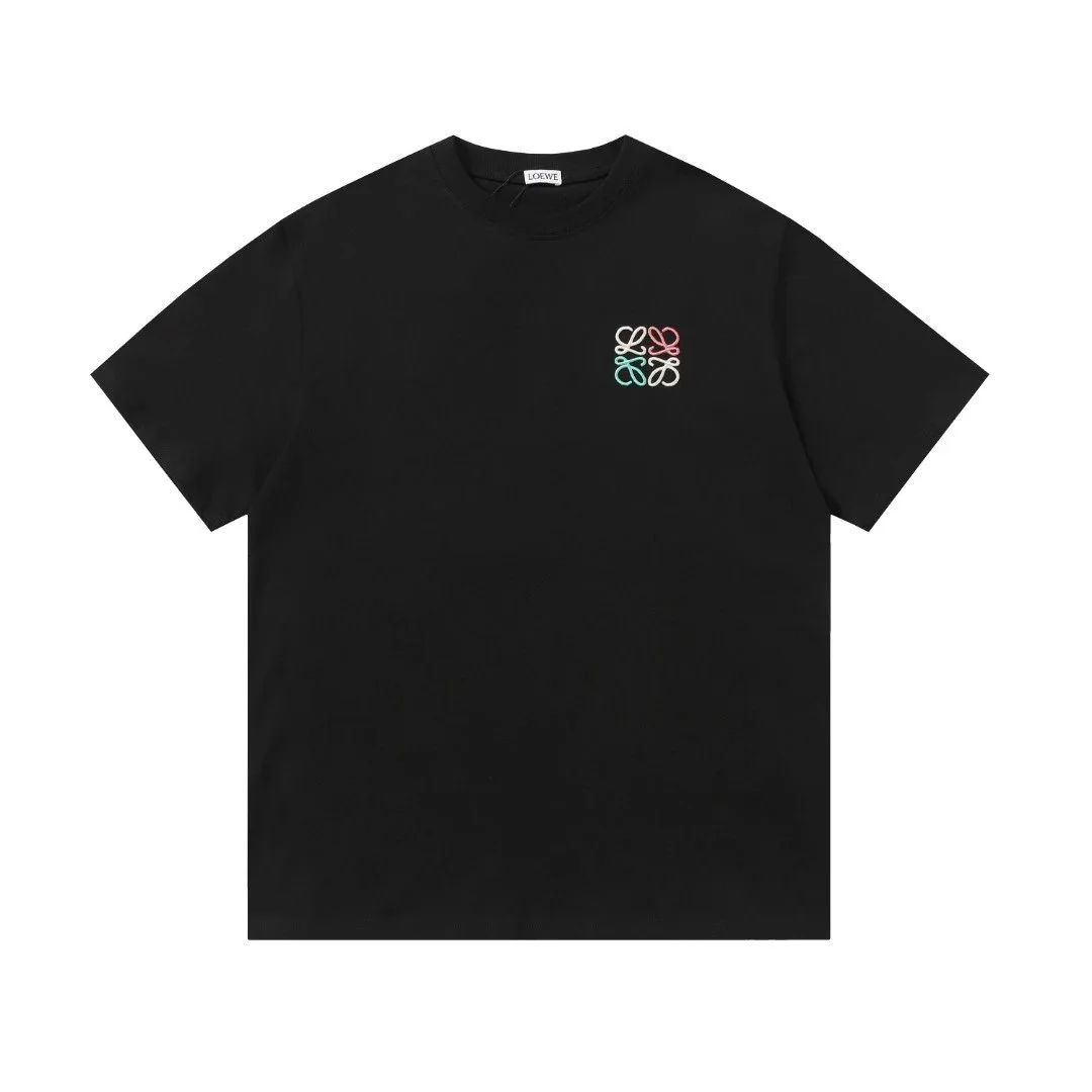 Loewe Loewe Anagram Black T-Shirt Black - 1