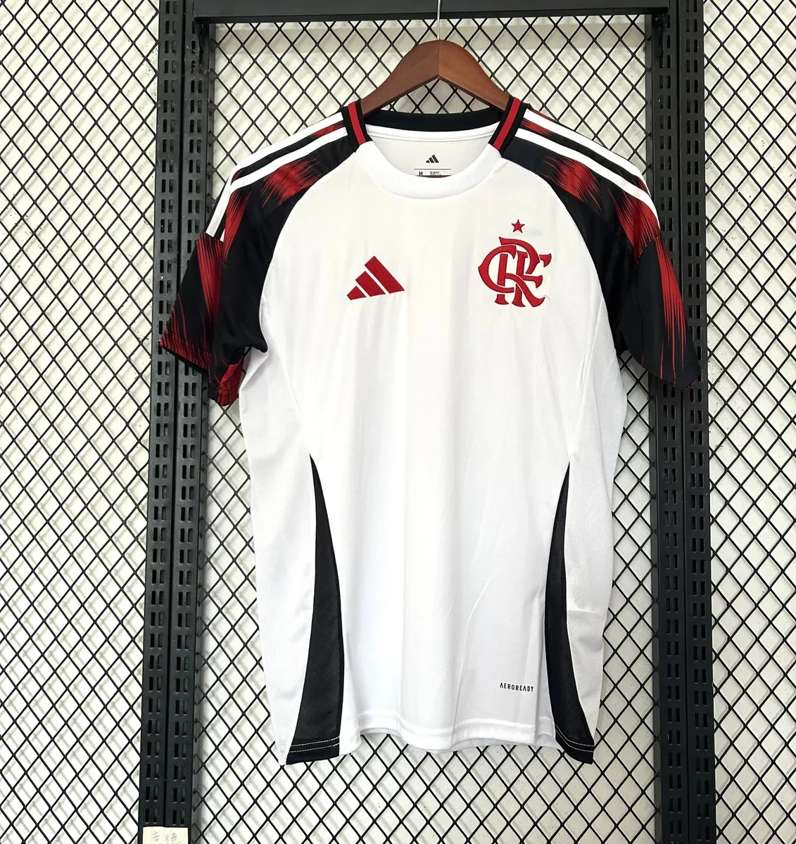 Adidas Adidas Flamengo 25-26 White Football Jersey White - 1