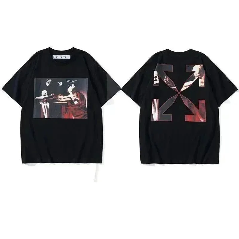 Off-White Off-White Odsy Black Caravaggio T-Shirt Black - 1