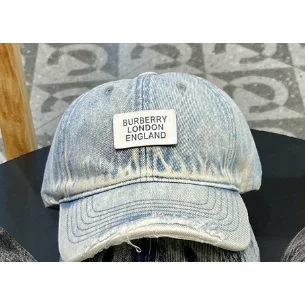 Burberry Burberry 49-04 Washed Denim Blue Cap Blue