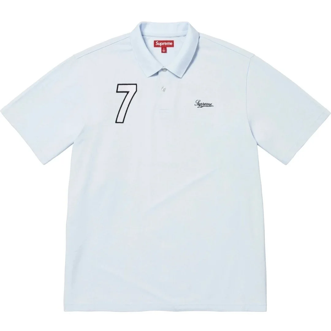 Supreme Supreme Polo Shirt G106 Blue T-Shirts Blue - 1
