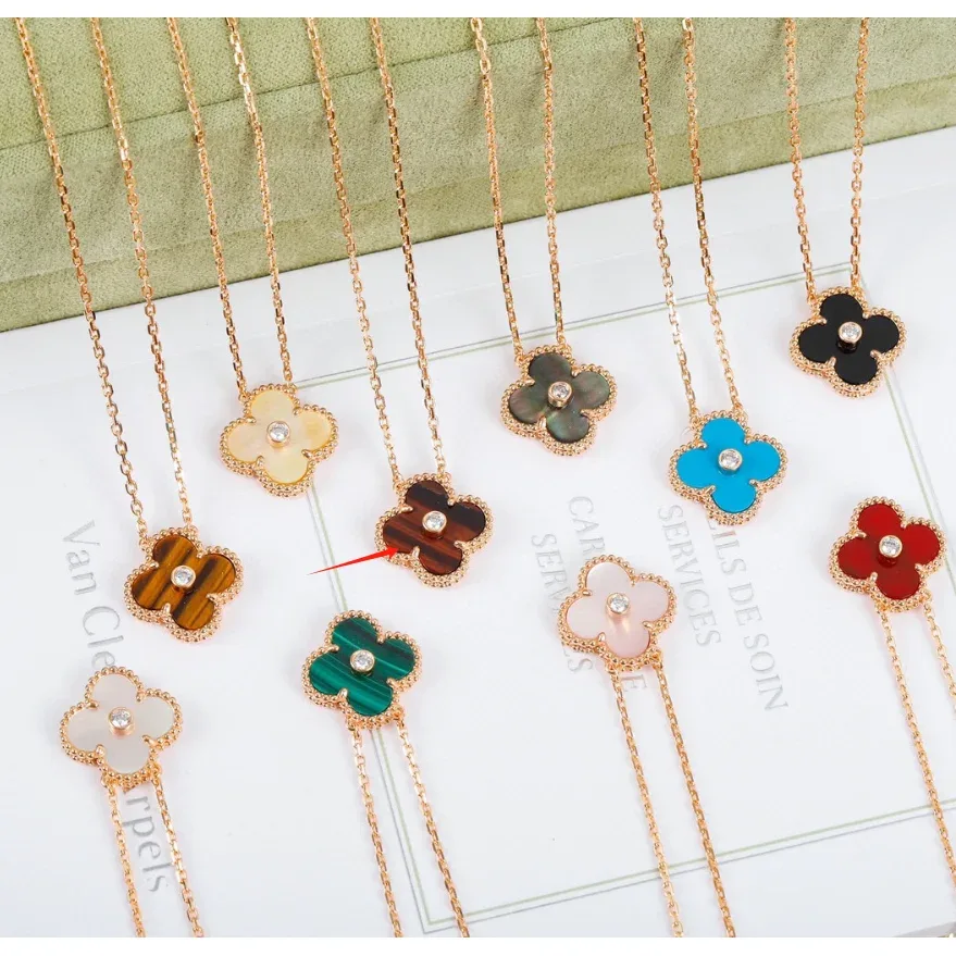 Van Cleef & Arpels Van Cleef & Arpels Alhambra Multi-Color Clover Necklace Multicolor