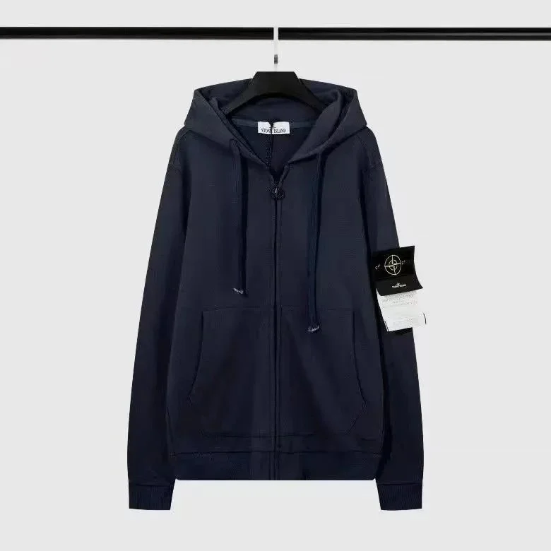 Stone Island 68-15 Navy Hoodie Jacket