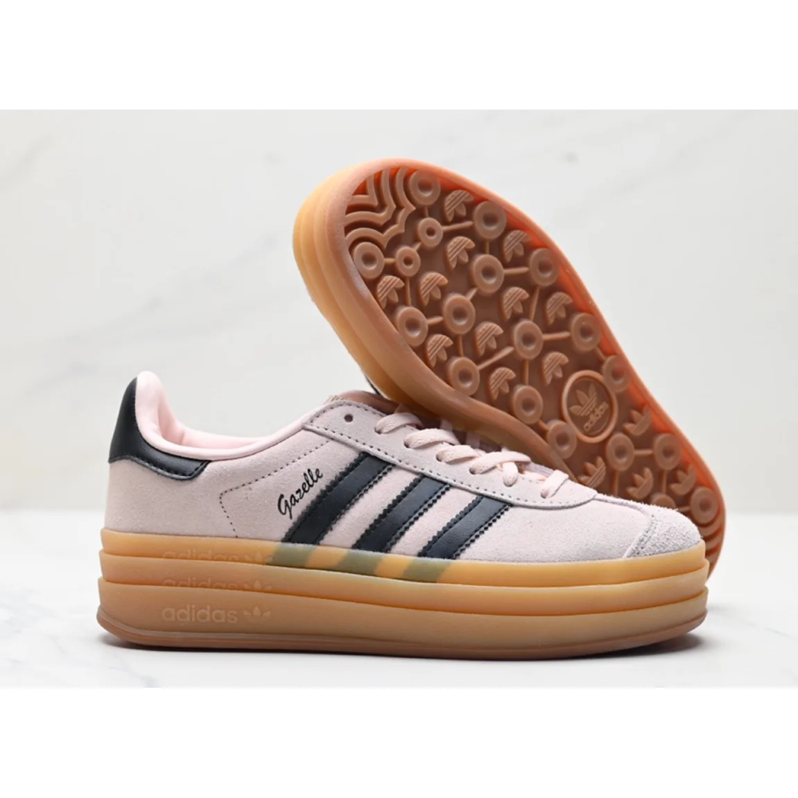 Adidas Adidas Gazelle Pink Gum Sneakers Pink