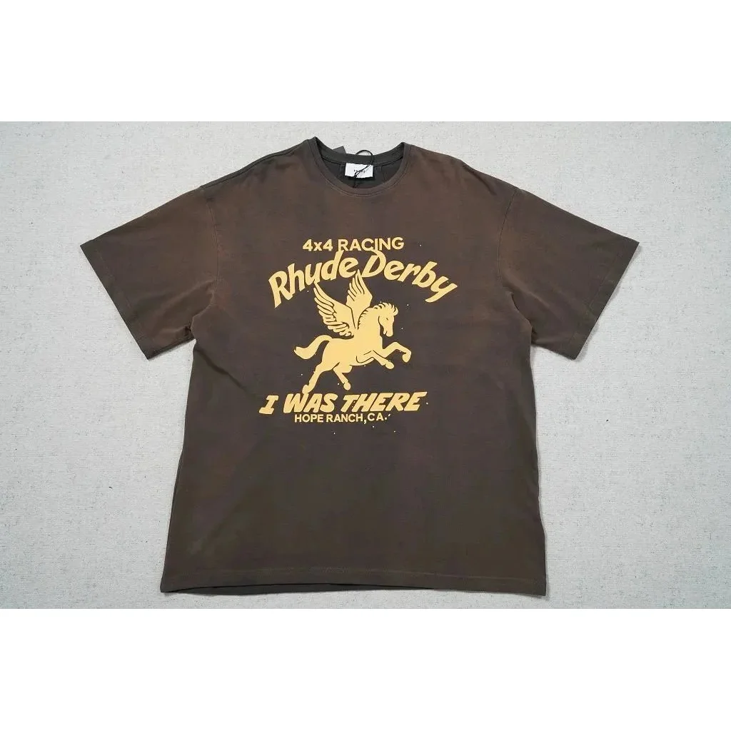 Rhude Rhude Racing Brown T-Shirt Brown - 1