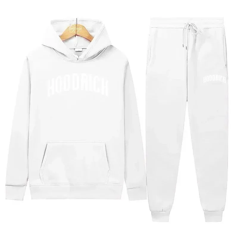 Other Hoodrich White Hoodie & Sweatpants Set White - 1