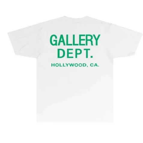Gallery Dept. Gallery Dept. Hollywood T-Shirt White Green White - 1