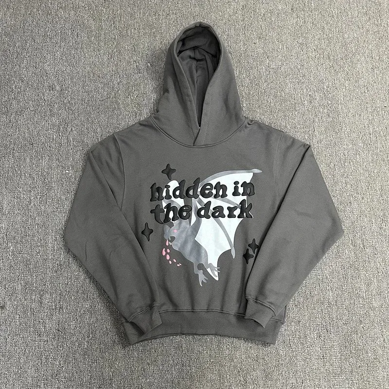 Other H213 Hidden in the Dark Graphic Hoodie Grey - 1