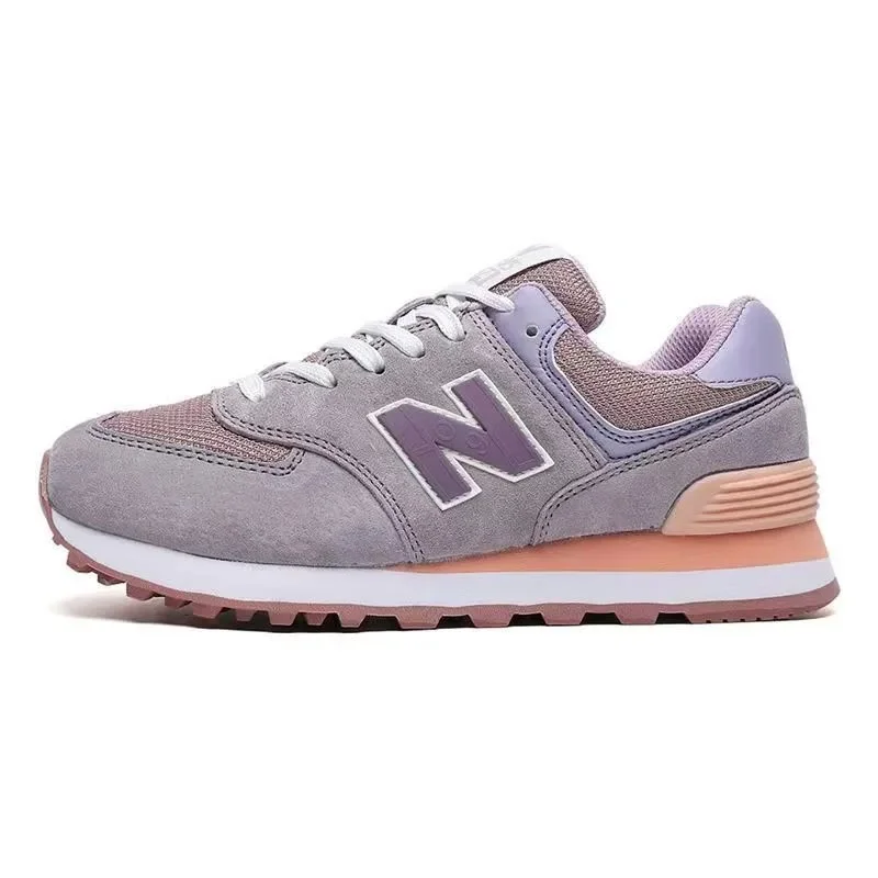 New Balance New Balance 574 WL574 Lilac Grey Sneakers Grey - 1